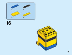 LEGO 40420 instructions page 15 – build guide