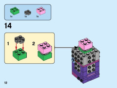 LEGO 40421 instructions page 12 – build guide