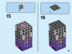 LEGO 40421 instructions page 13 – build guide
