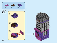 LEGO 40421 instructions page 18 – build guide