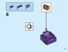LEGO 40421 instructions page 7 – build guide