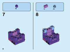 LEGO 40421 instructions page 8 – build guide