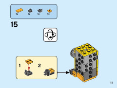 LEGO 40421 instructions page 11 – build guide