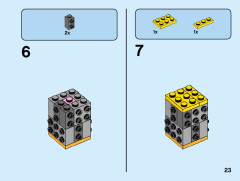 LEGO 40421 instructions page 23 – build guide