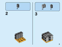 LEGO 40421 instructions page 3 – build guide