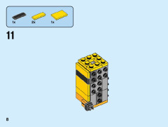 LEGO 40421 instructions page 8 – build guide