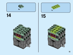 LEGO 40422 instructions page 11 – build guide