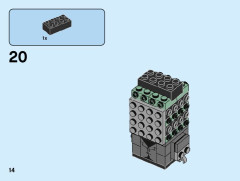LEGO 40422 instructions page 14 – build guide