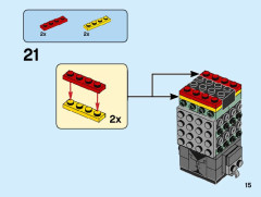 LEGO 40422 instructions page 15 – build guide