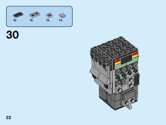 LEGO 40422 instructions page 22 – build guide
