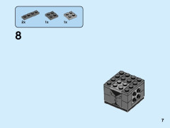 LEGO 40422 instructions page 7 – build guide