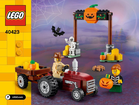 LEGO 40423 instructions page 1 – build guide
