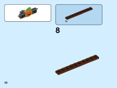 LEGO 40423 instructions page 10 – build guide