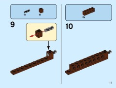 LEGO 40423 instructions page 11 – build guide