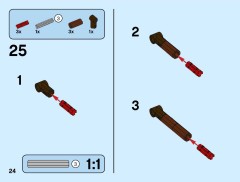 LEGO 40423 instructions page 24 – build guide