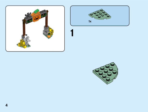 LEGO 40423 instructions page 4 – build guide