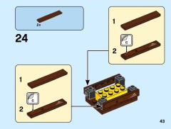 LEGO 40423 instructions page 43 – build guide