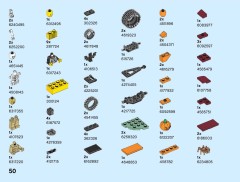 LEGO 40423 instructions page 50 – build guide