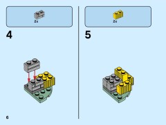 LEGO 40423 instructions page 6 – build guide