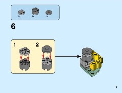 LEGO 40423 instructions page 7 – build guide