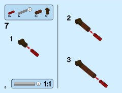 LEGO 40423 instructions page 8 – build guide