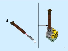LEGO 40423 instructions page 9 – build guide