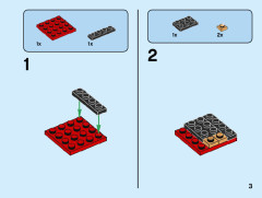 LEGO 40425 instructions page 3 – build guide