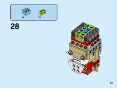LEGO 40425 instructions page 31 – build guide