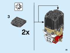 LEGO 40425 instructions page 35 – build guide
