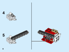 LEGO 40425 instructions page 8 – build guide