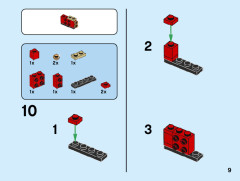 LEGO 40425 instructions page 9 – build guide