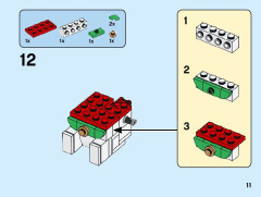 LEGO 40436 instructions page 11 – build guide