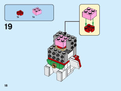 LEGO 40436 instructions page 18 – build guide
