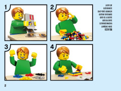 LEGO 40436 instructions page 2 – build guide