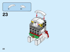 LEGO 40436 instructions page 22 – build guide