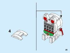 LEGO 40436 instructions page 25 – build guide