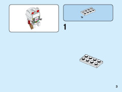 LEGO 40436 instructions page 3 – build guide