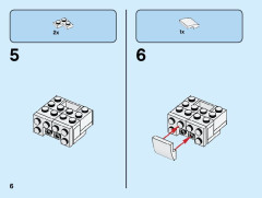 LEGO 40436 instructions page 6 – build guide