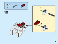 LEGO 40436 instructions page 9 – build guide