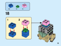 LEGO 40440 instructions page 15 – build guide