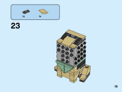 LEGO 40440 instructions page 19 – build guide