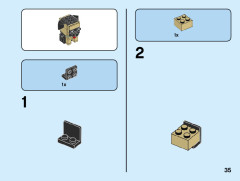 LEGO 40440 instructions page 35 – build guide