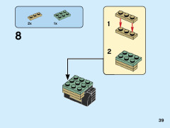 LEGO 40440 instructions page 39 – build guide