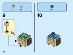 LEGO 40440 instructions page 40 – build guide