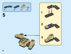 LEGO 40440 instructions page 6 – build guide
