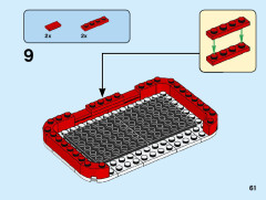 LEGO 40440 instructions page 61 – build guide