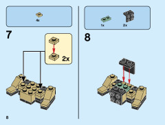 LEGO 40440 instructions page 8 – build guide