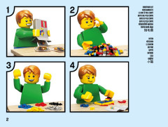 LEGO 40441 instructions page 2 – build guide