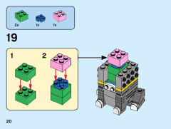 LEGO 40441 instructions page 20 – build guide