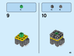 LEGO 40441 instructions page 45 – build guide